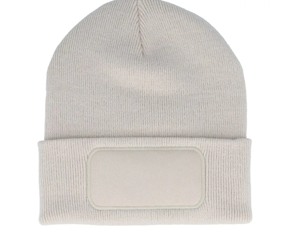 Almond Original Patch Cuff - Beechfield