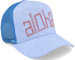 Aloha Jersey Blue Coastal Trucker - Coastal