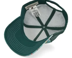 Aloha Print Green Aloha Print Trucker - Stetson