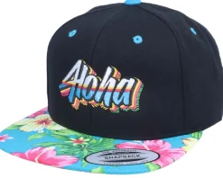 Aloha Summer Black/Tropical Snapback - Iconic