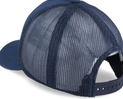 Alpha Block X C Medium Profile Mesh Navy/Navy Trucker - Brixton