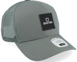 Alpha Block X C Mesh Agave Green/Agave Green A-Frame Trucker - Brixton