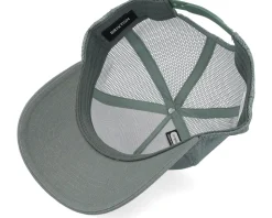 Alpha Block X C Mesh Agave Green/Agave Green A-Frame Trucker - Brixton