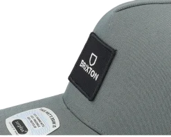 Alpha Block X C Mesh Agave Green/Agave Green A-Frame Trucker - Brixton