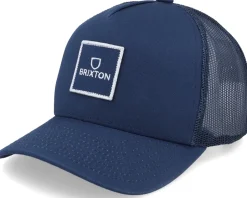 Alpha Block X C Mesh Cap Black/Black Trucker - Brixton