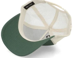 Alpha Block X C Mp Mesh Dark Forest/Off White Trucker - Brixton
