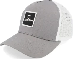 Alpha Block X C Mp Mesh Dark Forest/Off White Trucker - Brixton