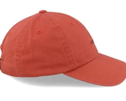 Alpha Cap Marsala Red Vintage Wash Dad Cap - Brixton
