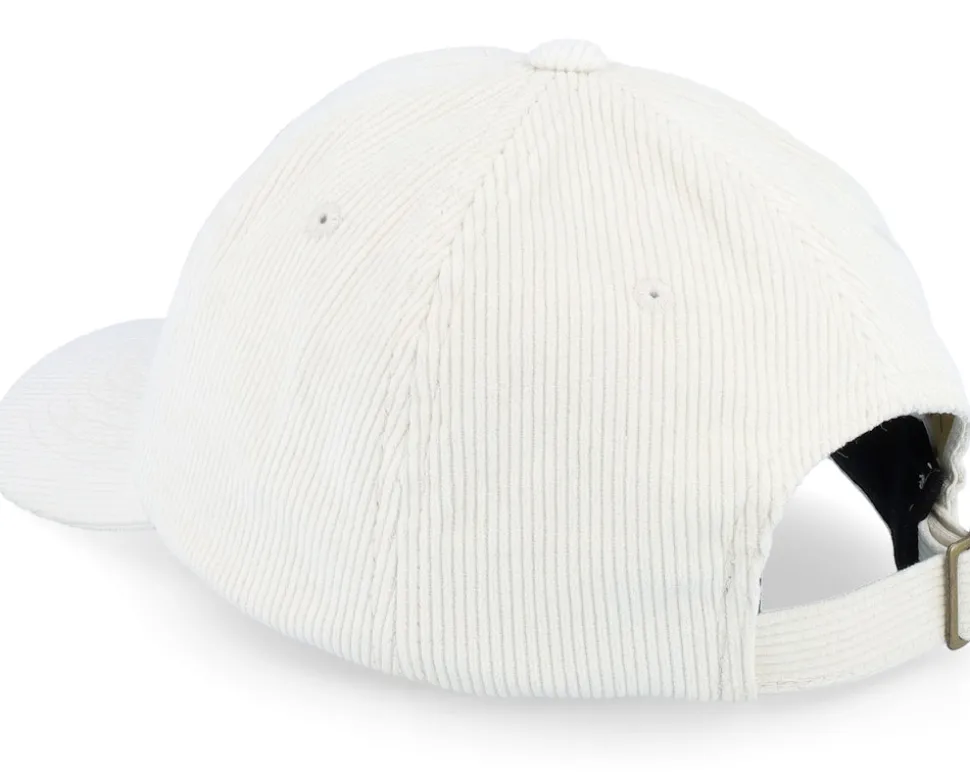 Alpha Cap Off White Cord Dad Cap - Brixton