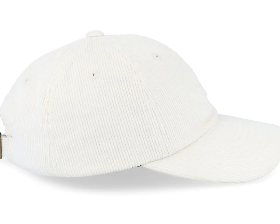 Alpha Cap Off White Cord Dad Cap - Brixton