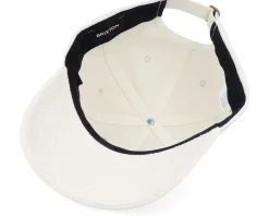 Alpha Cap Off White Cord Dad Cap - Brixton