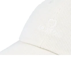 Alpha Cap Off White Cord Dad Cap - Brixton