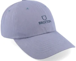 Alpha Cap Pacific Blue Vintage Wash Dad Cap - Brixton