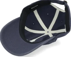 Alpha Cap Washed Navy Vintage Wash Dad Cap - Brixton