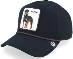Alpha Dog 100 All Over Canvas Black A-Frame Adjustable - Goorin Bros.