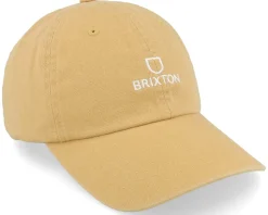Alpha Golden Brown Vintage Wash Dad Cap - Brixton