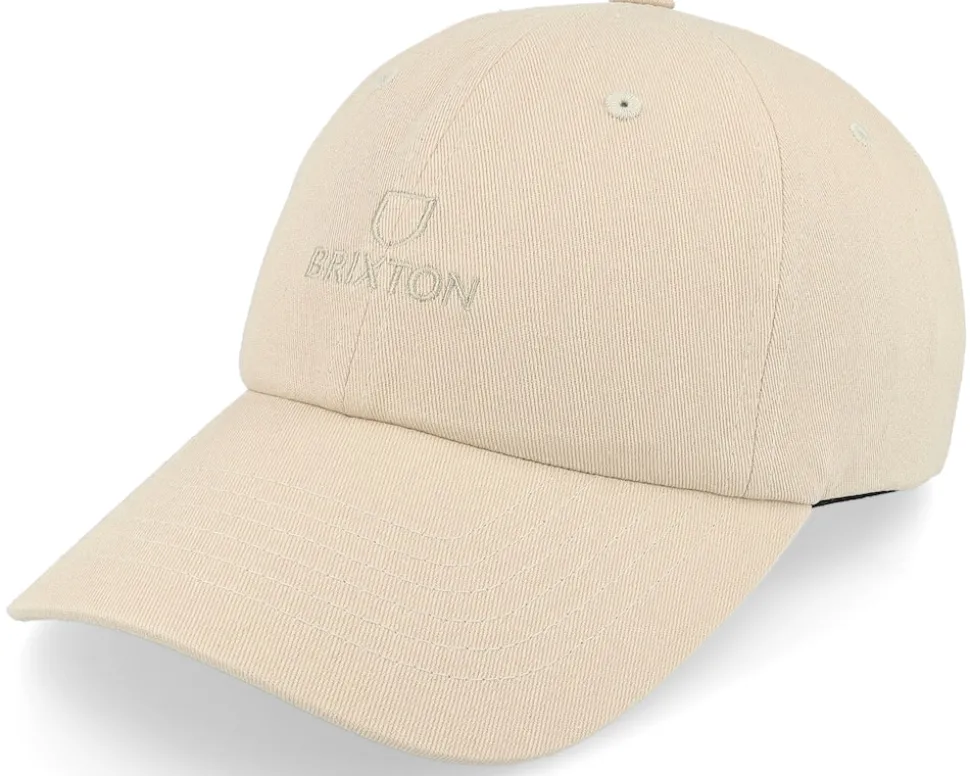 Alpha Golden Brown Vintage Wash Dad Cap - Brixton