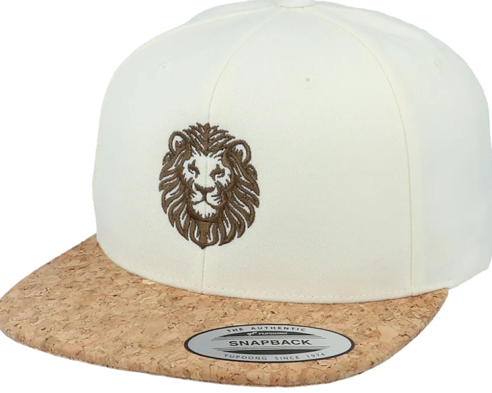 Alpha Lion Natural Cork Snapback - Iconic
