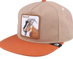 Alpine Base Wildlife Tan/Orange Snapback - Goorin Bros.