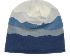 Alpine Mountain Peaks Pull-on Green Beanie - Beechfield