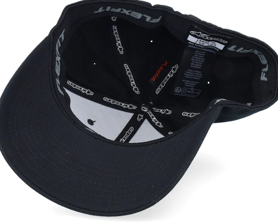 Always 2.0 Hat Black/White/Red Flexfit - Alpinestars
