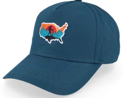 America Wanderlust Petrol/Yellow - Wild Spirit