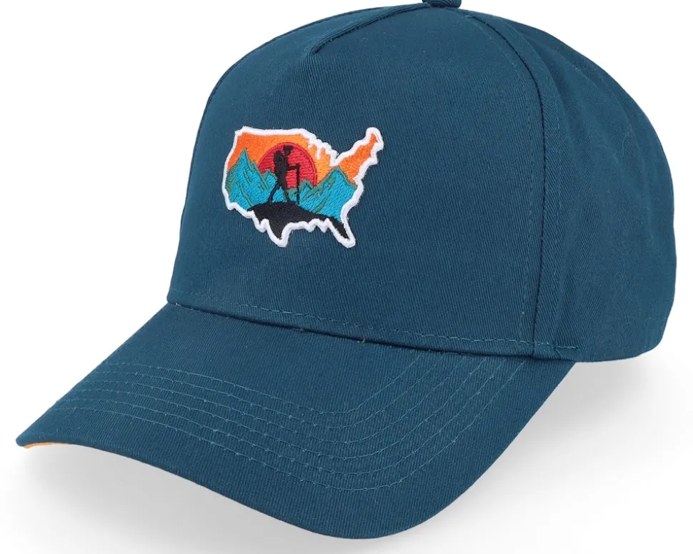 America Wanderlust Petrol/Yellow - Wild Spirit