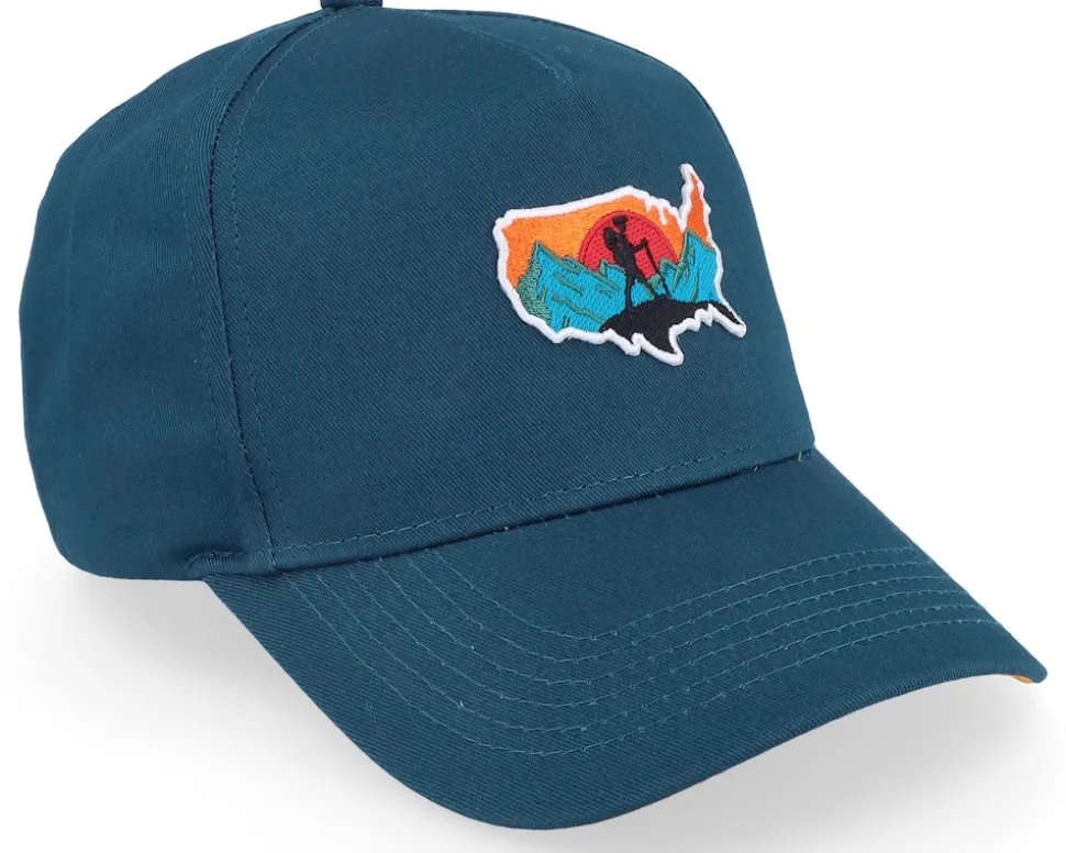 America Wanderlust Petrol/Yellow - Wild Spirit