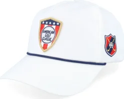 American Golf Classic Lightweight Rope 19Th Hole Golf White Adjustable - American Needle