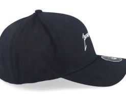 American Heavy Metal Logo Black Flexfit - Bearded Man