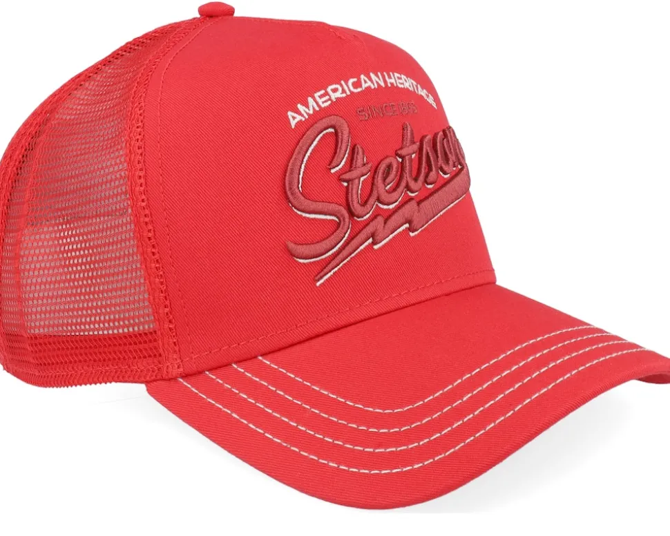 American Heritage Classic Red Trucker - Stetson