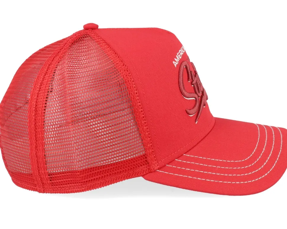 American Heritage Classic Red Trucker - Stetson