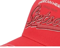 American Heritage Classic Red Trucker - Stetson