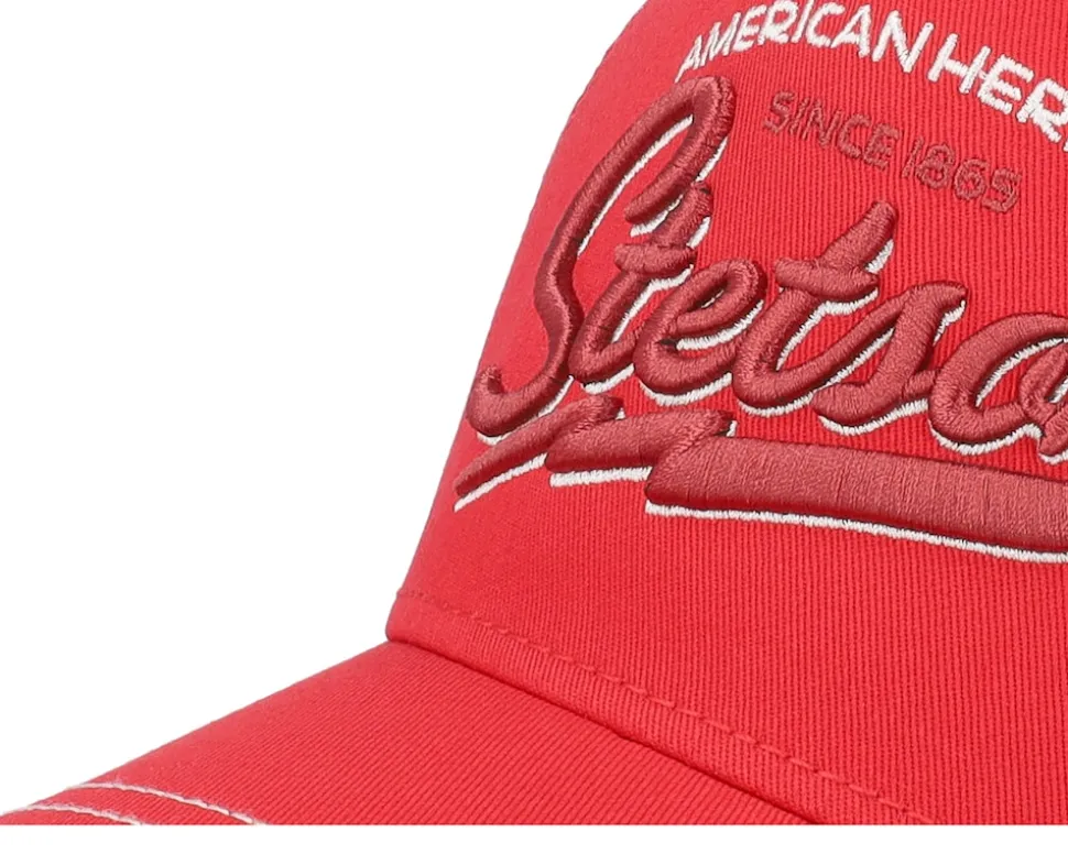 American Heritage Classic Red Trucker - Stetson