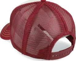 American Heritage White/Maroon Trucker - Stetson