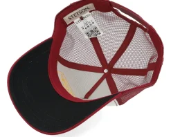 American Heritage White/Maroon Trucker - Stetson