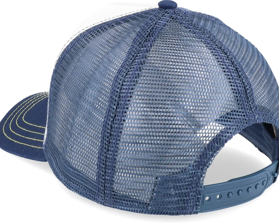 American Heritage White/Navy Trucker - Stetson