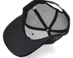 American Muscle Car In The Street Velvet Black A-Frame Trucker - Calza Pennello