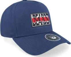 American Punk Logo Navy A-Frame Adjustable - Bearded Man