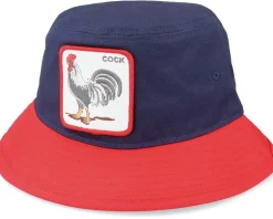 Americana Navy/Red Bucket - Goorin Bros.