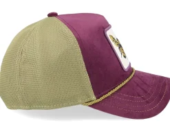 Amethyst Queen Velvet Jewel Tones Purple A-Frame Trucker - Goorin Bros.