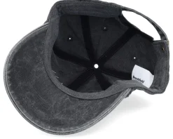 Amsterdam Holland Washed Black Dad Cap - Iconic