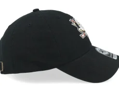 Anaheim Ducks 47 Clean Up W/No Loop Label Black Dad Cap - 47 Brand