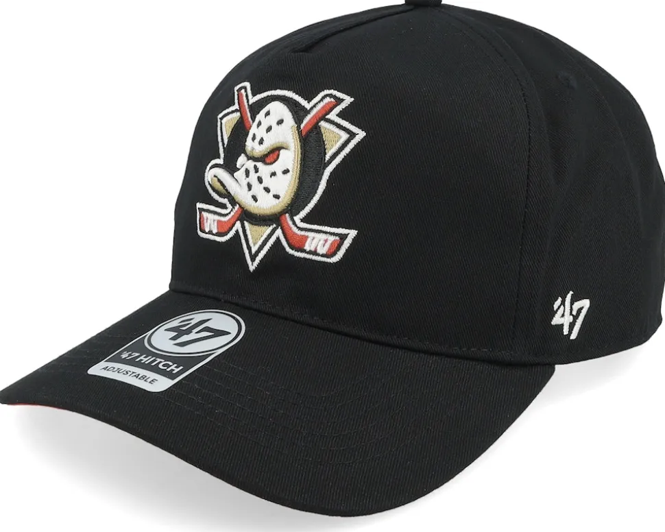 Anaheim Ducks 47 Hitch Cap Black A-frame Adjustable - 47 Brand