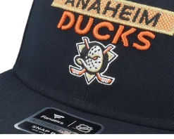 Anaheim Ducks Authentic Pro Rink Prime Black Snapback - Fanatics