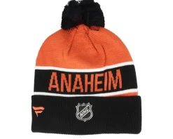 Anaheim Ducks Authentic Pro Game&Train Dk Orange/Black Pom - Fanatics