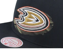 Anaheim Ducks Big Face 7.0 Black Snapback - Mitchell & Ness