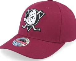 Anaheim Ducks Burgundy Adjustable - Mitchell & Ness