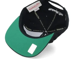 Anaheim Ducks Champ Stack Black Snapback - Mitchell & Ness