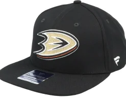 Anaheim Ducks Core Black/Dark Orange Snapback - Fanatics